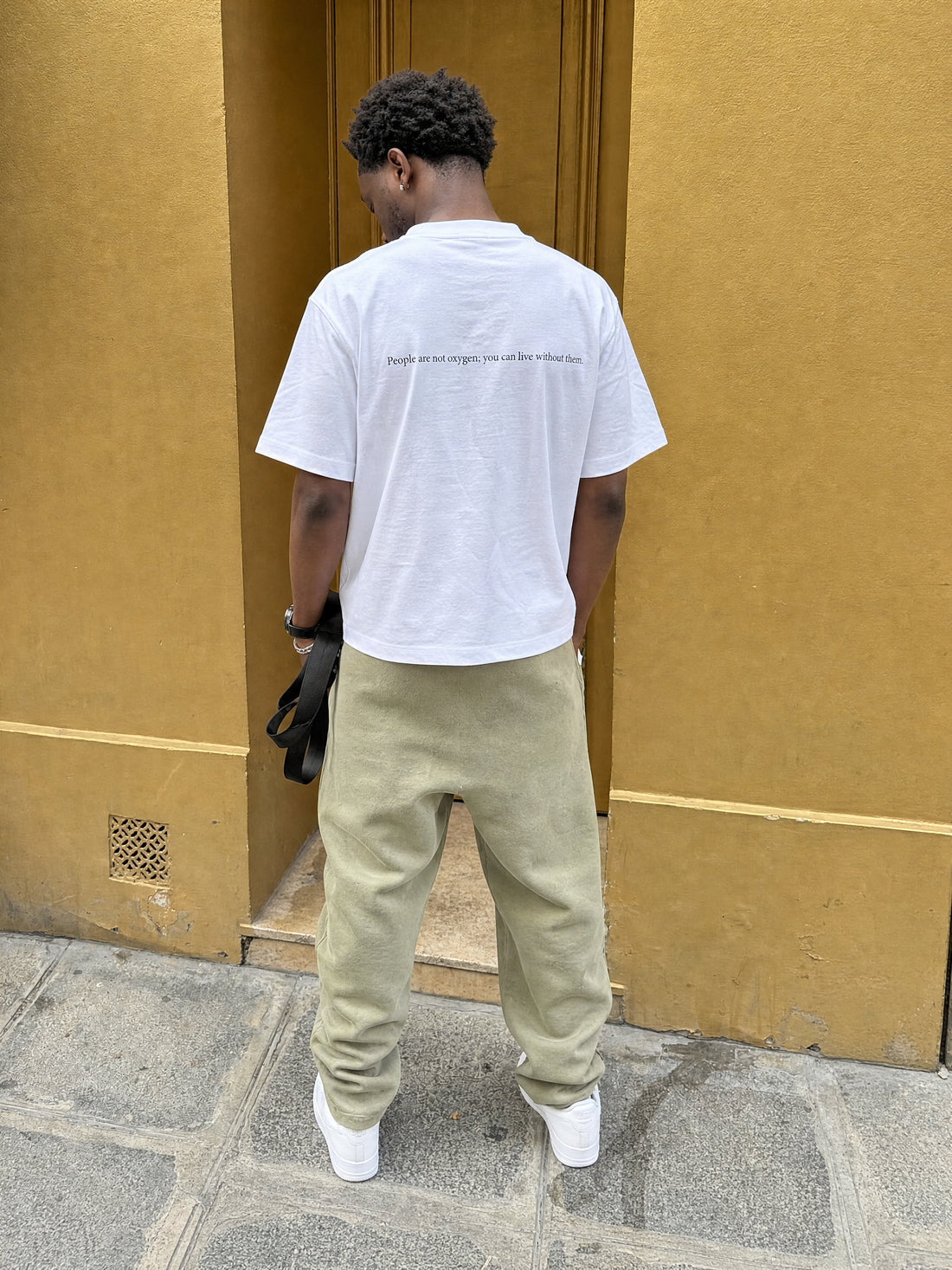 Forfksake Pink Panther White T-Shirt