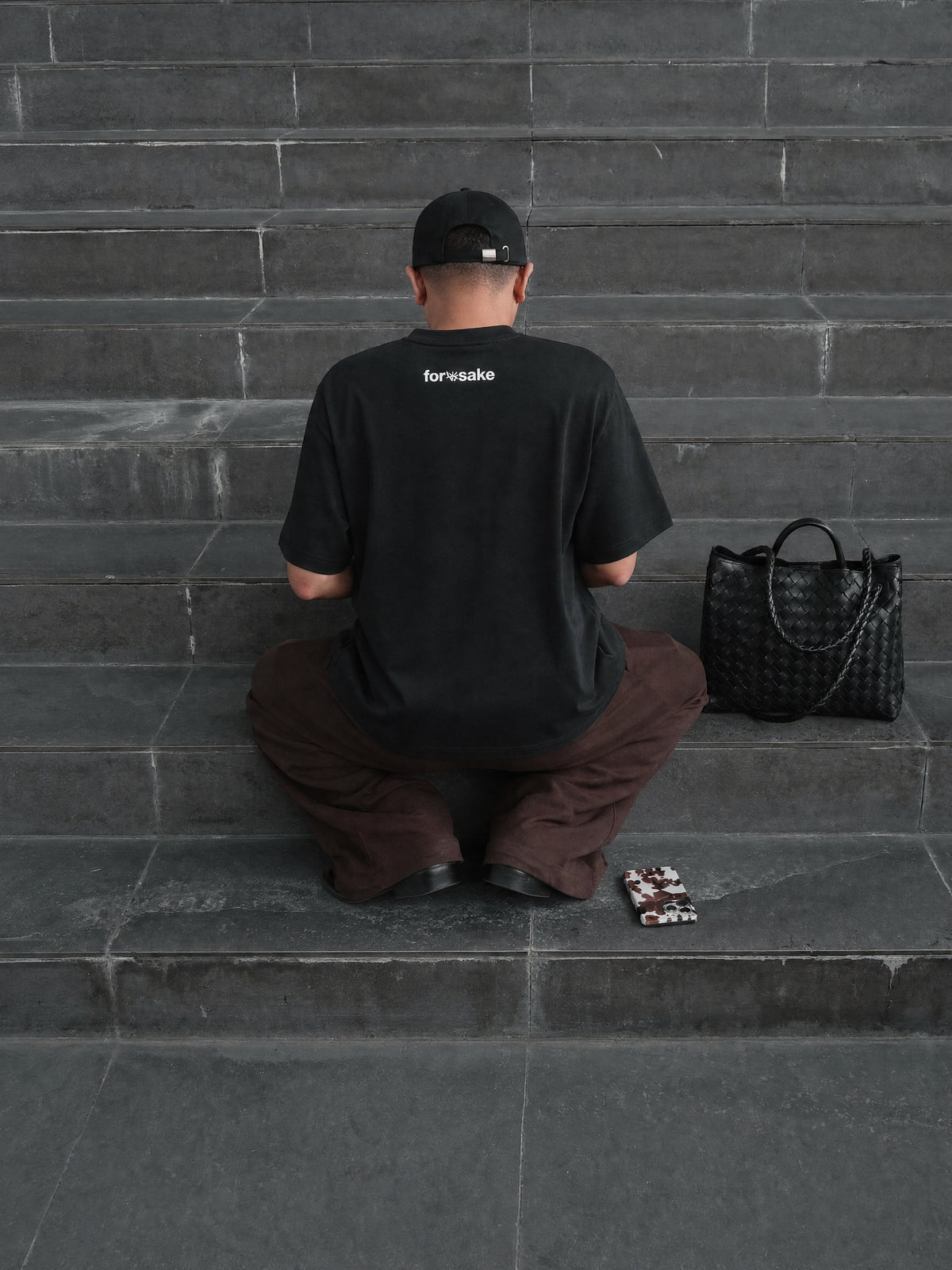Forfksake Emotionally Unavailable Black T-Shirt