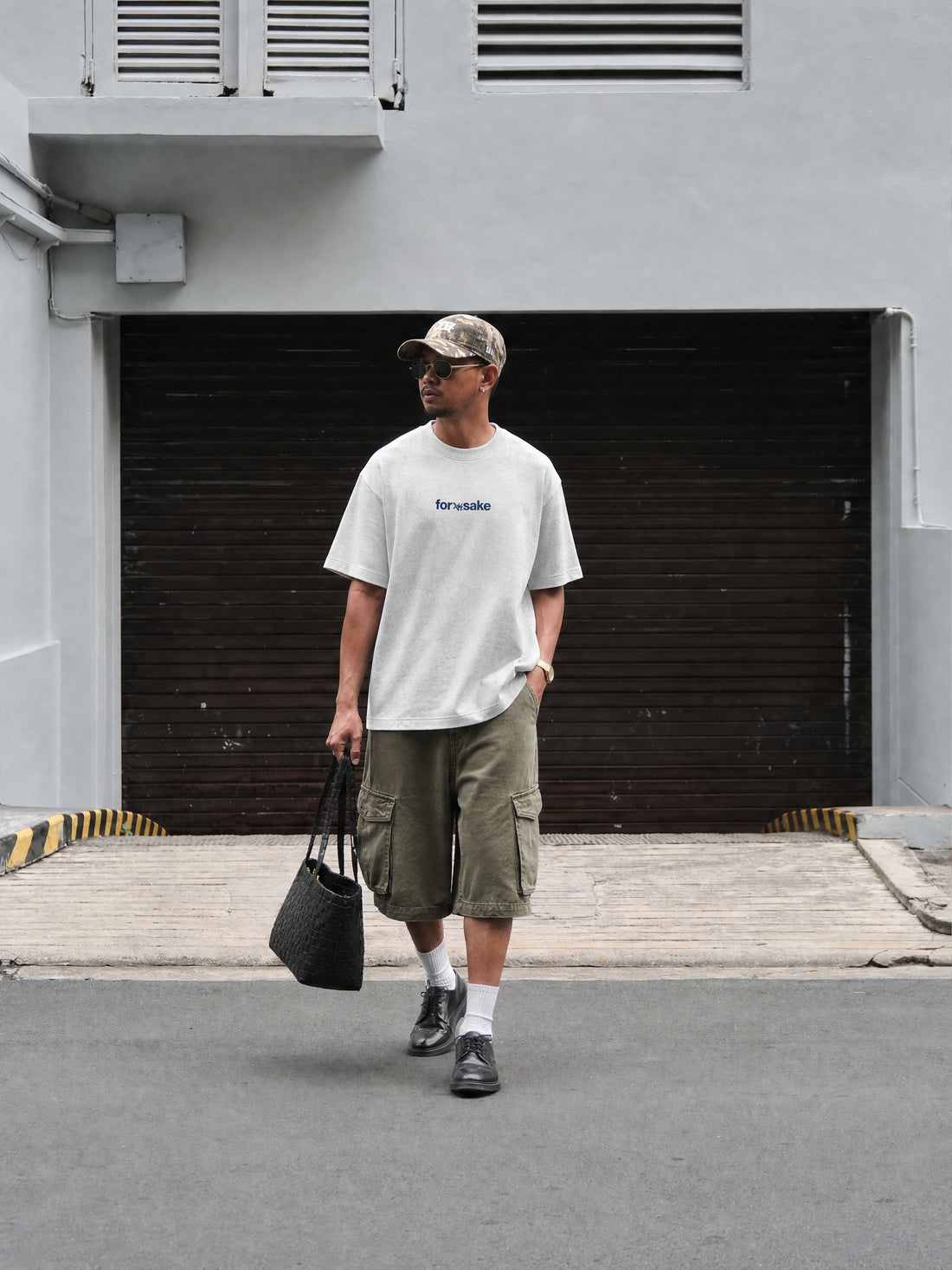 Forfksake Turn My Back White T-Shirt