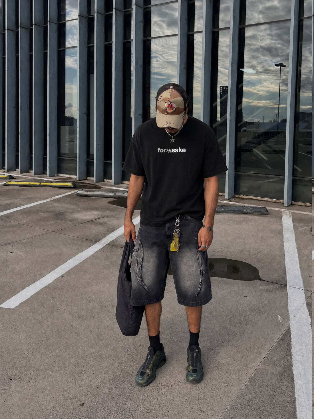 Forfksake Your Mom Is My Cardio Black T-Shirt
