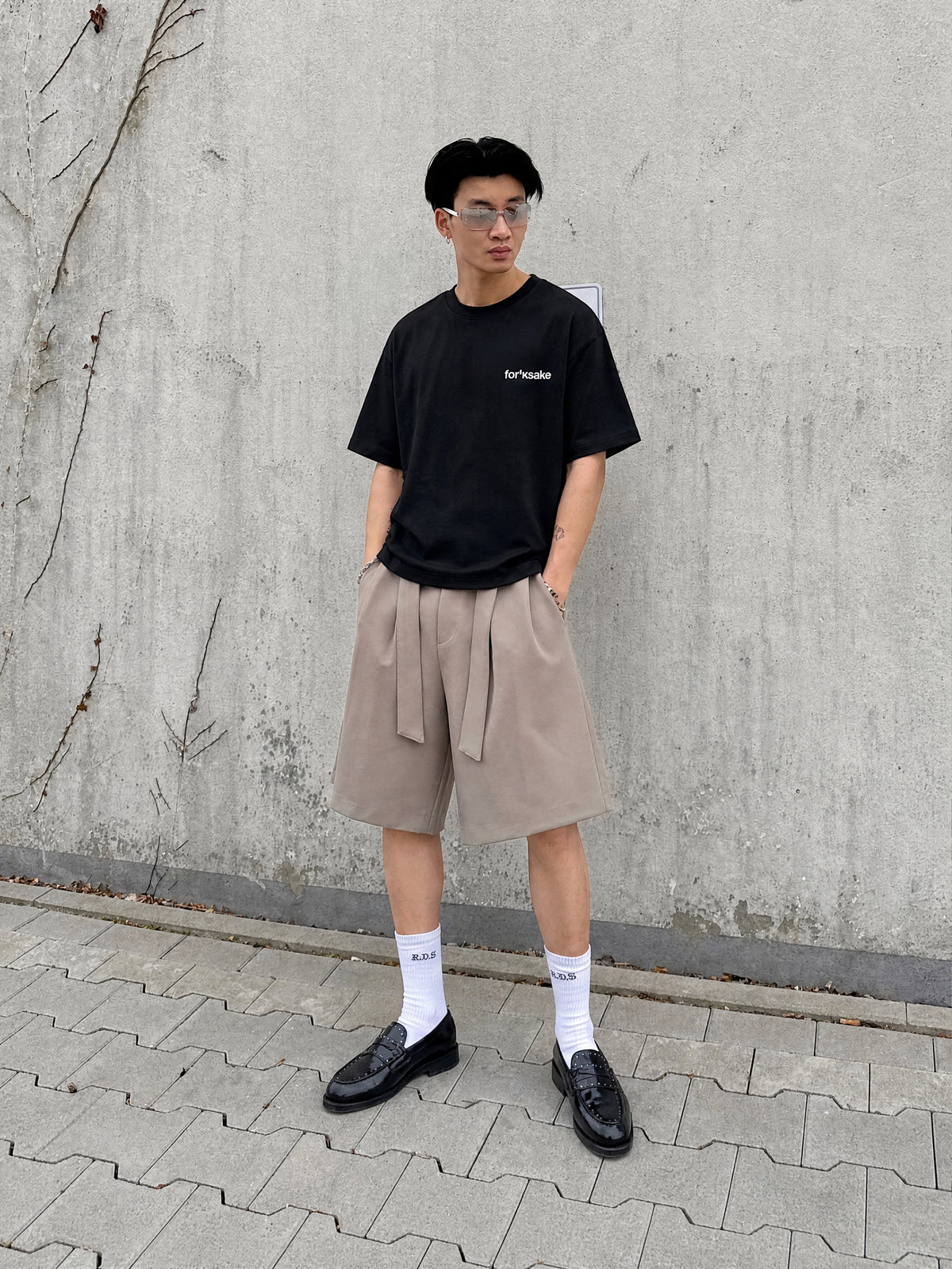 Forfksake Little Fucked Up T-Shirt Black