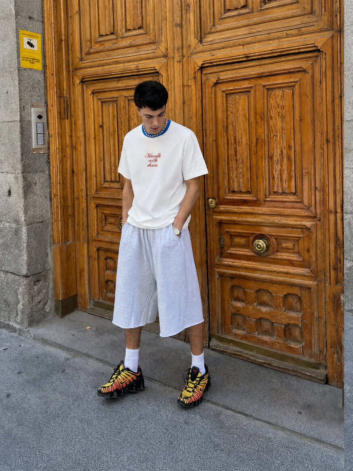 Forfksake Handle With Desire White T-Shirt