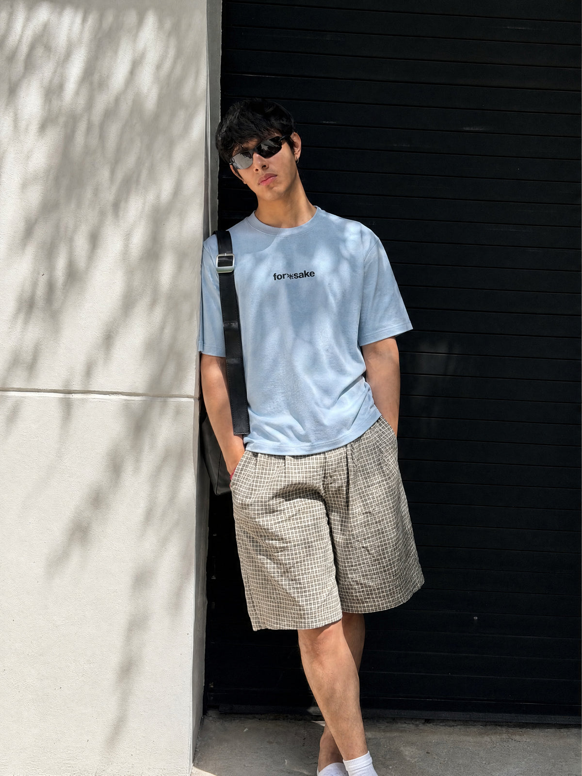 Forfksake Little Fucked Up T-Shirt Ice Blue