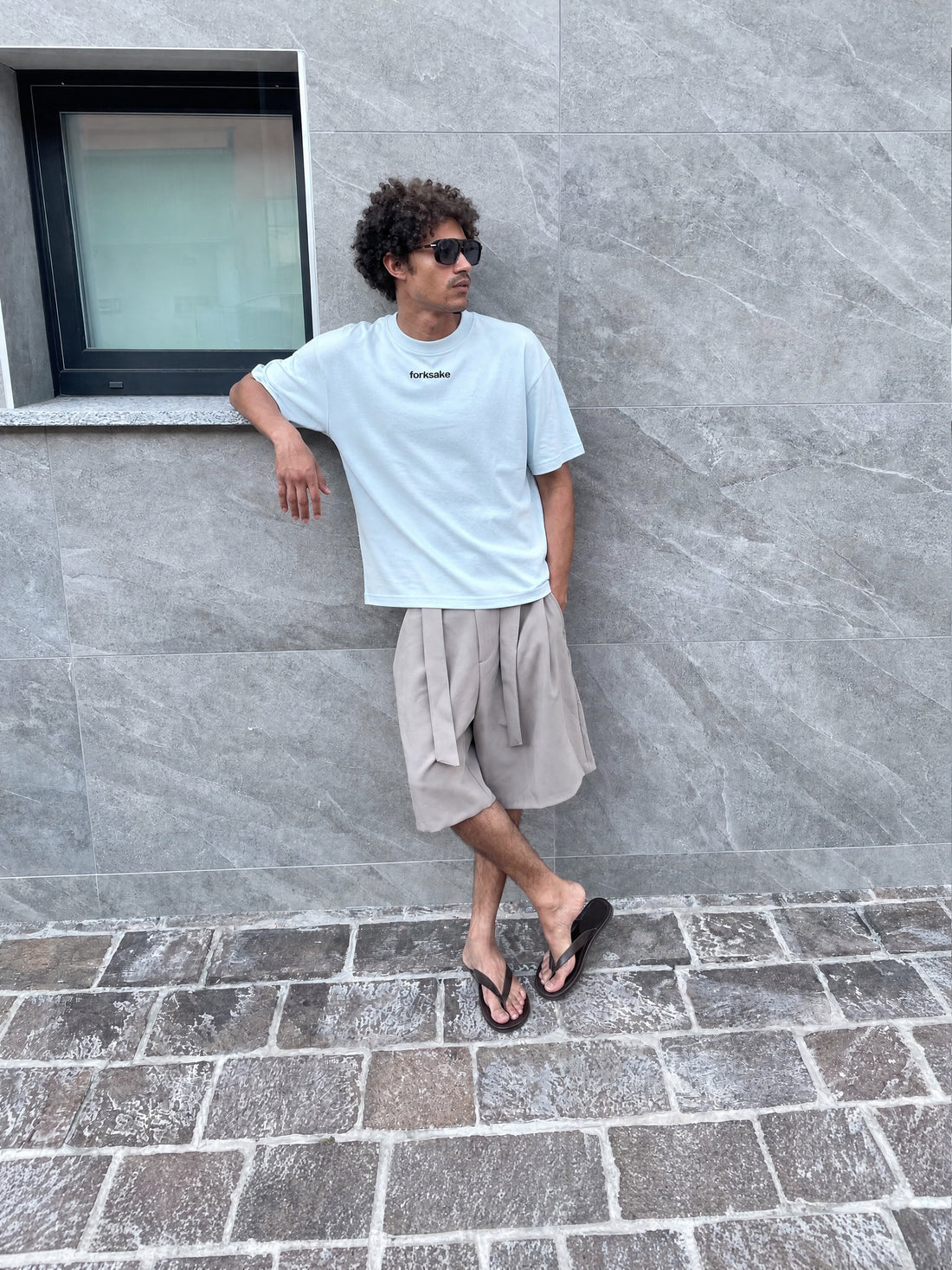 Forfksake Sequeal Light Blue T-Shirt