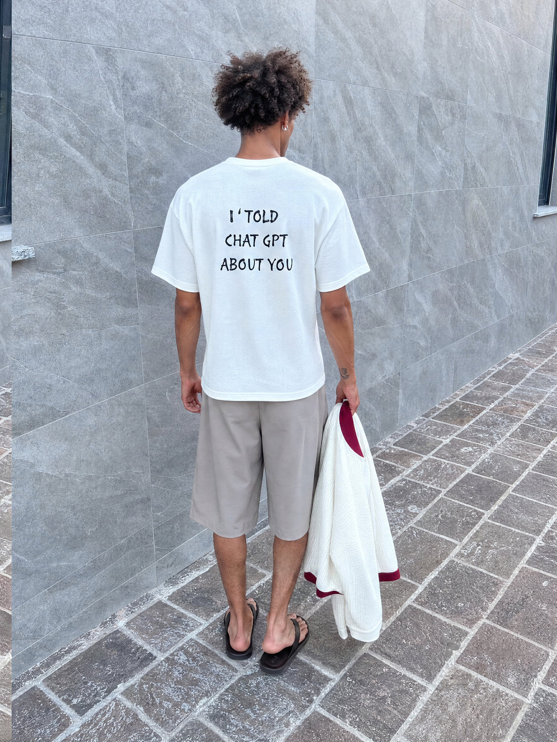 Forfksake Chat GPT White T-Shirt