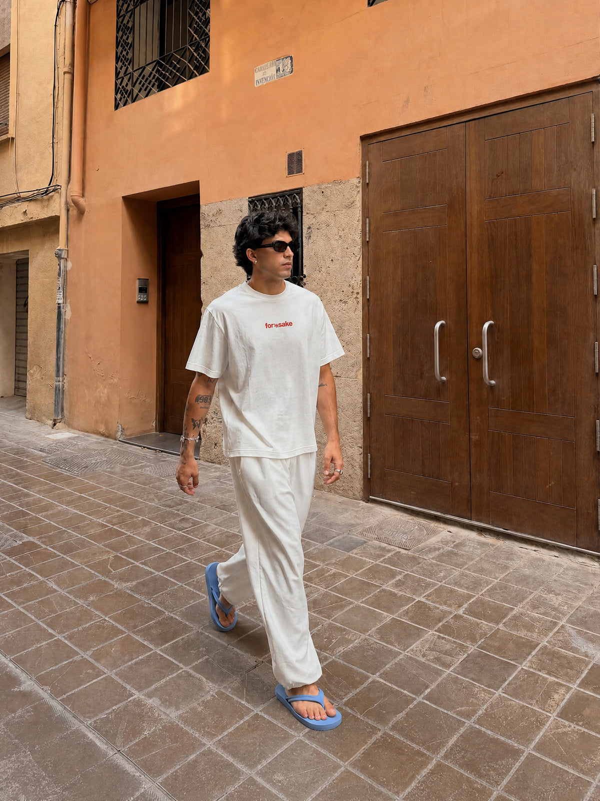 Forfksake Ex Flex White T-Shirt