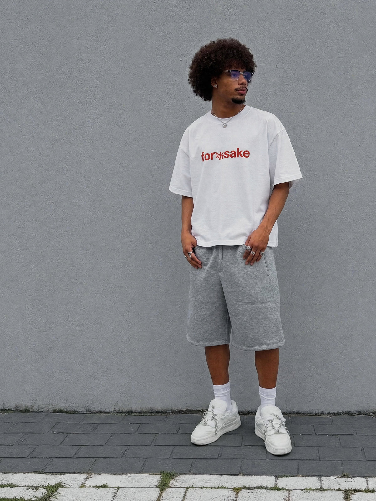 Forfksake Bad Habits T-Shirt(white)
