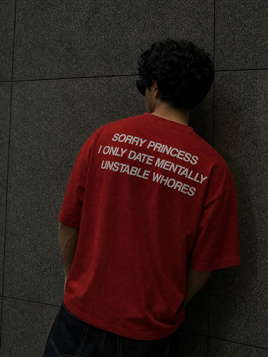 Forfksake Mentally Unstable T-Shirt Red