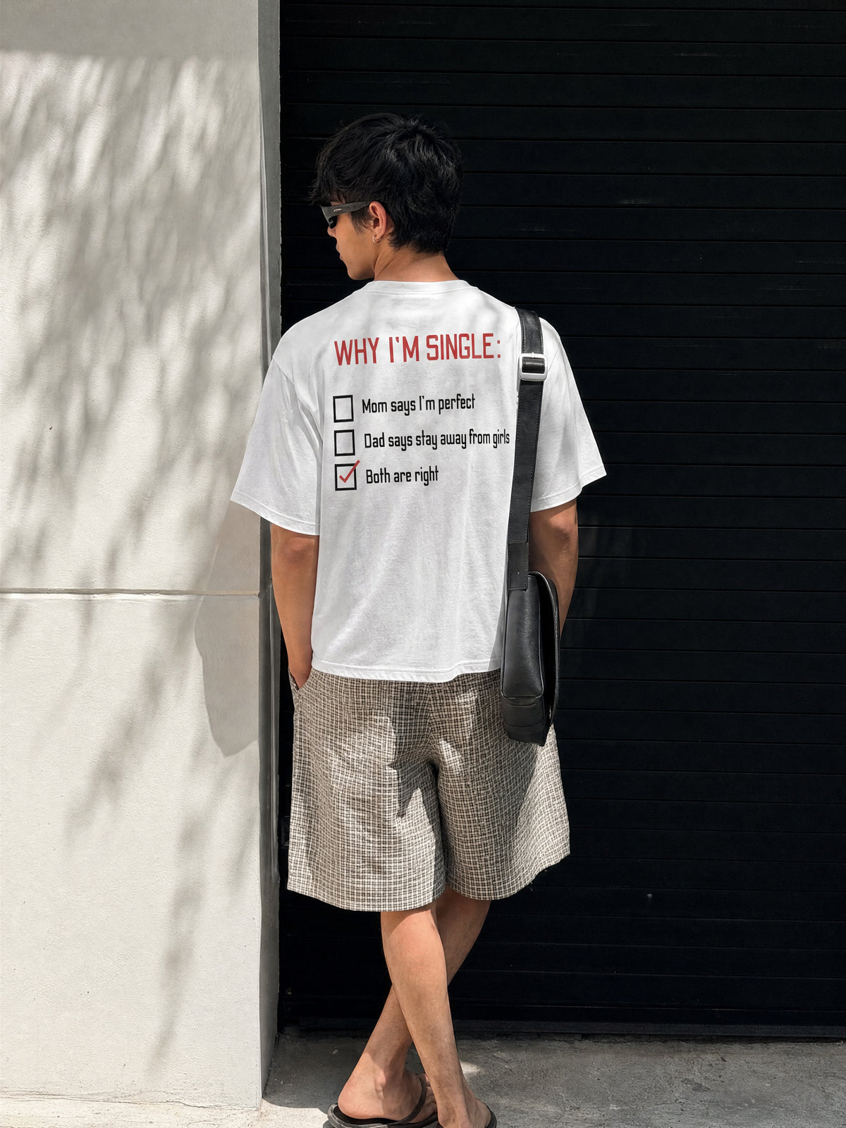 Forfksake Single White T-Shirt