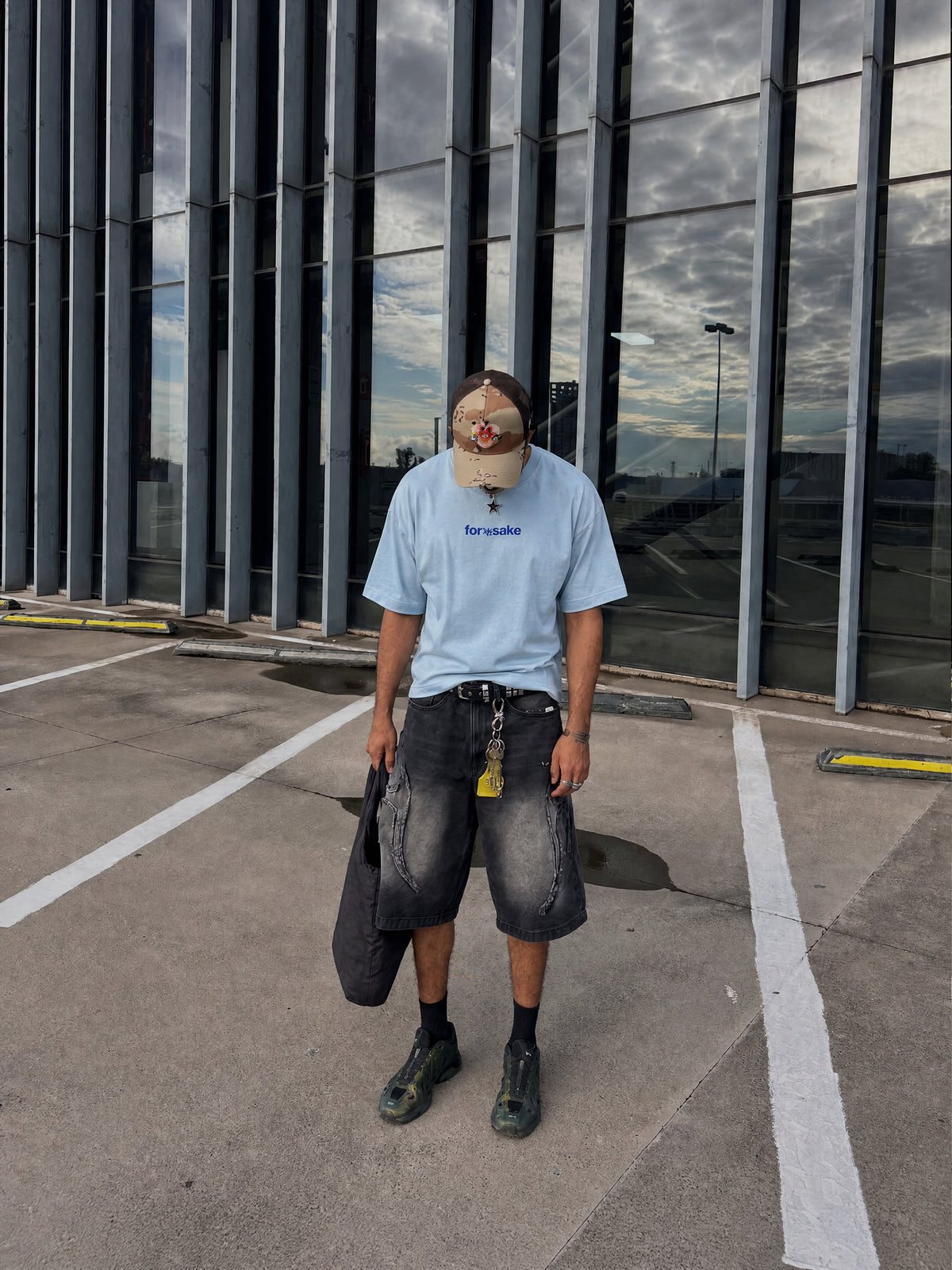 Forfksake Break Light Blue T-Shirt