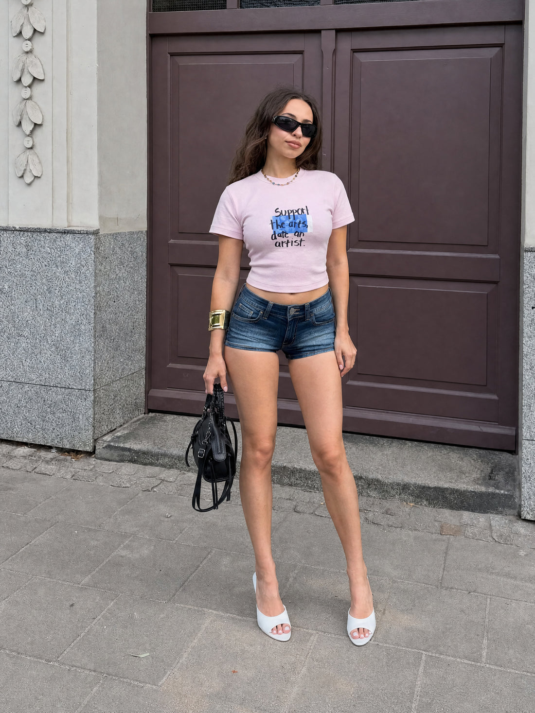Forfksake Support The Art And Date An Artist Baby Tee