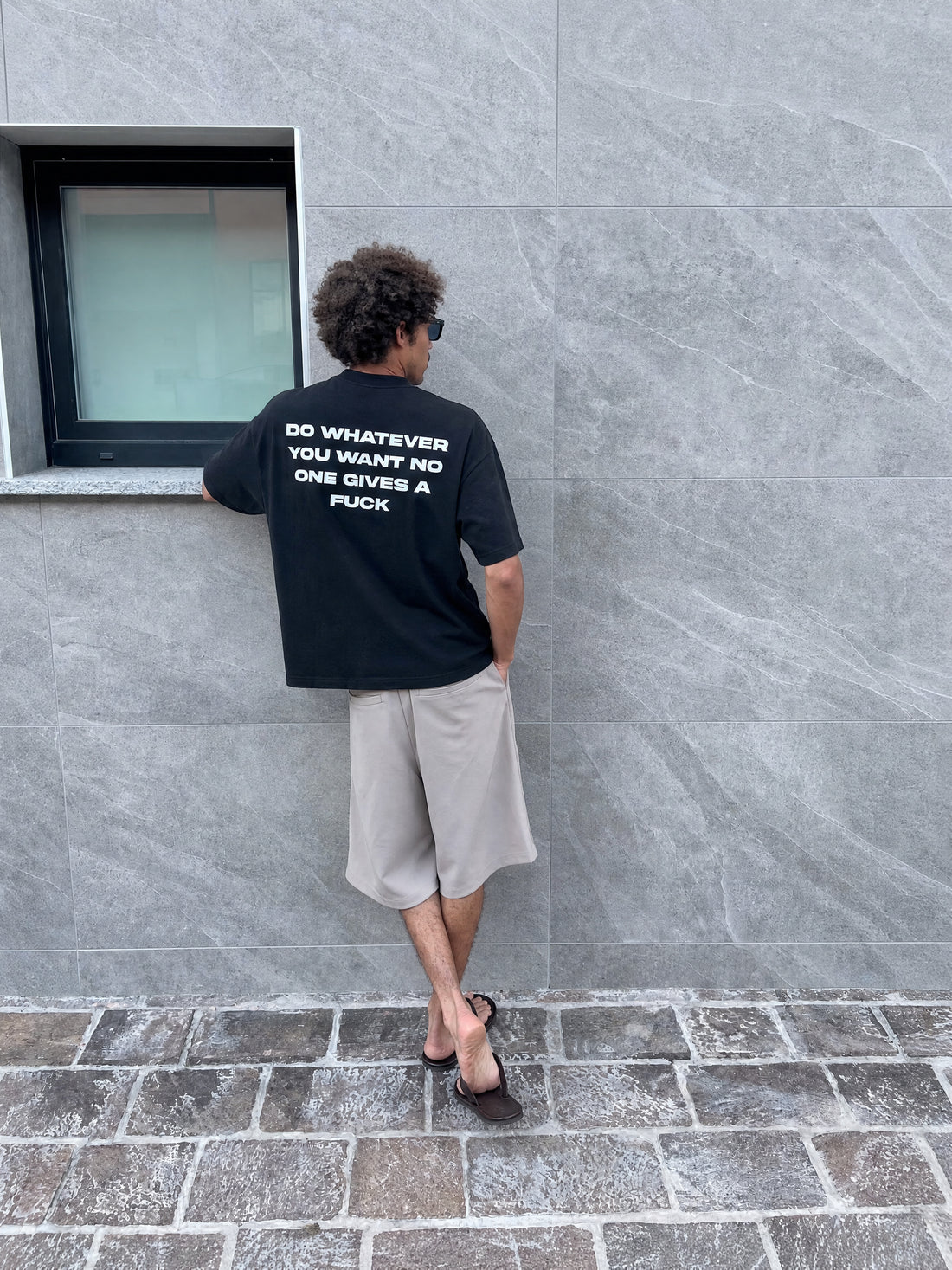 Forfksake Do Whatever You Want T-Shirt Black