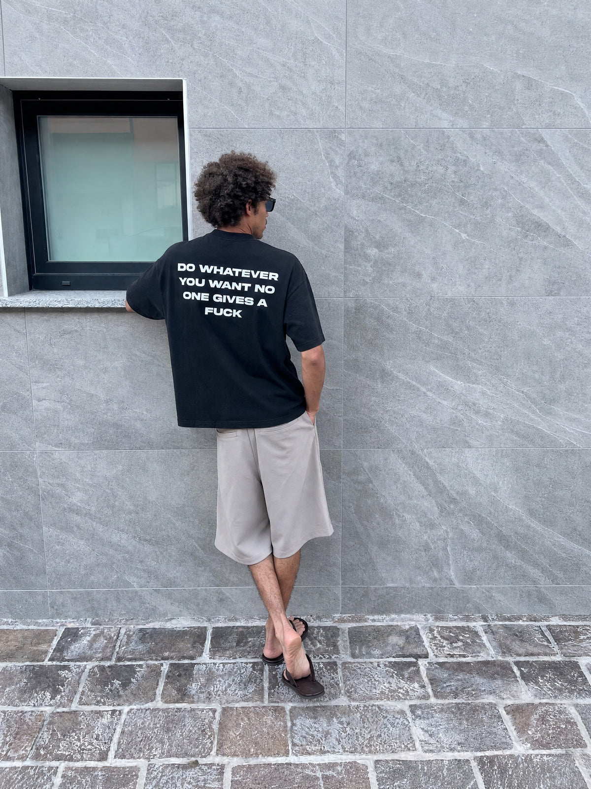 Forfksake Do Whatever You Want T-Shirt Black