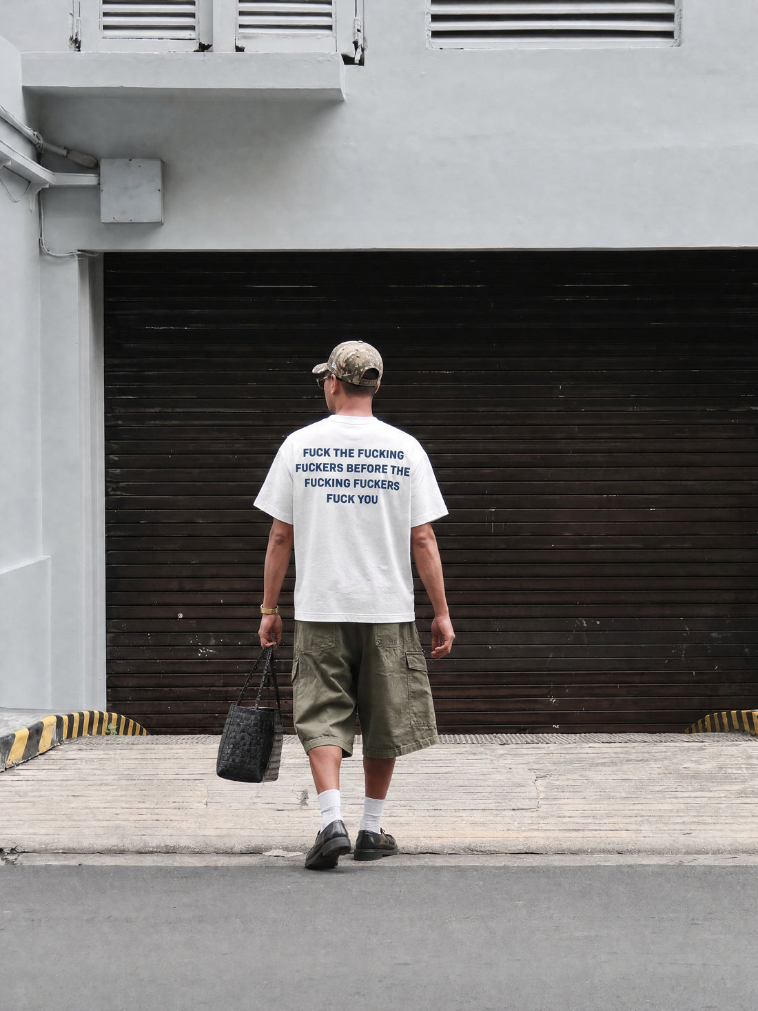 Forfksake Fuck The Fucking Fuckers T-Shirt White