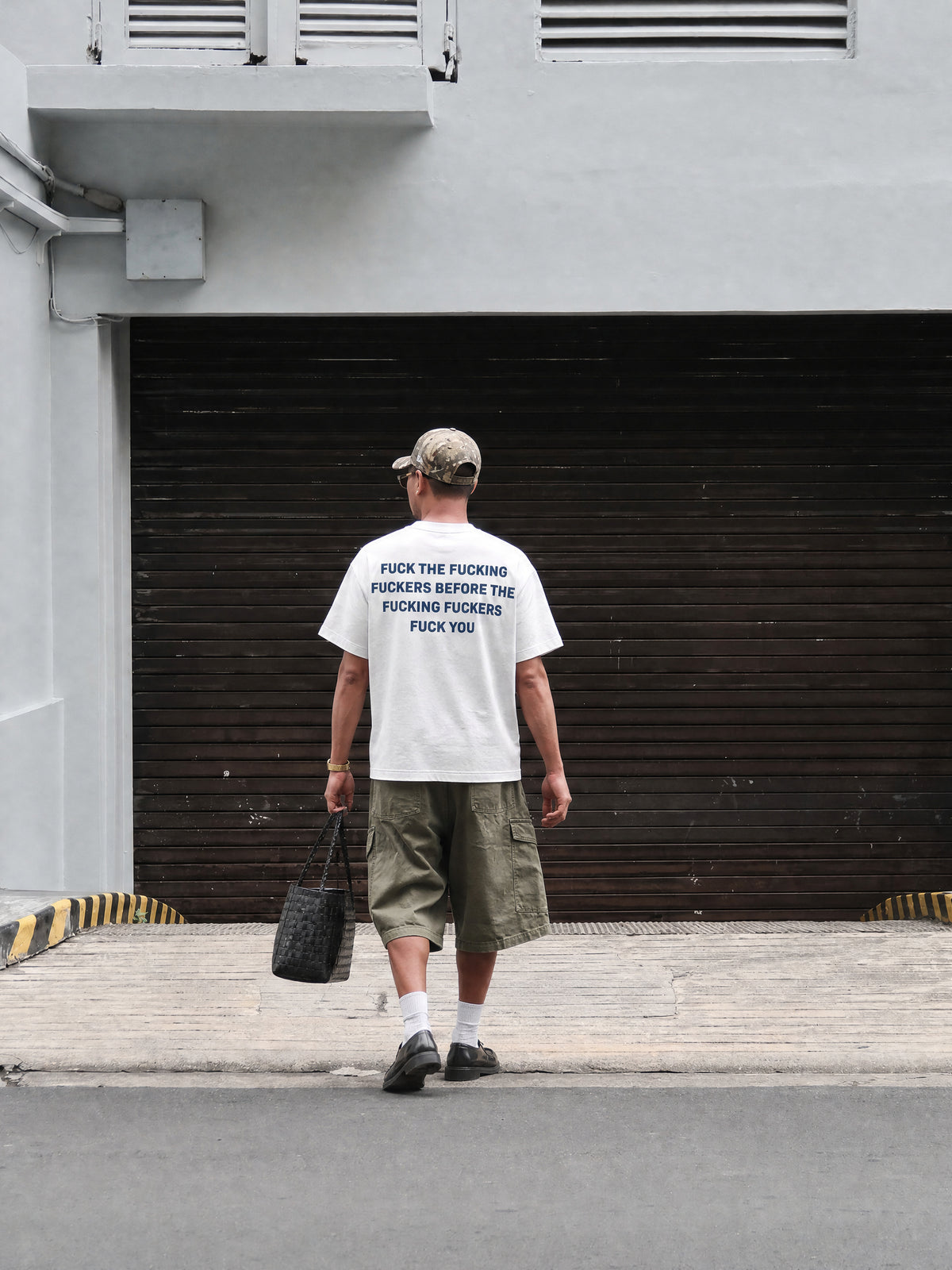 Forfksake Fuck The Fucking Fuckers T-Shirt White