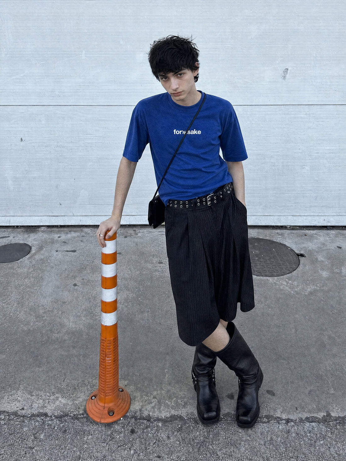 Forfksake Grass Is Greener T-Shirt Blue