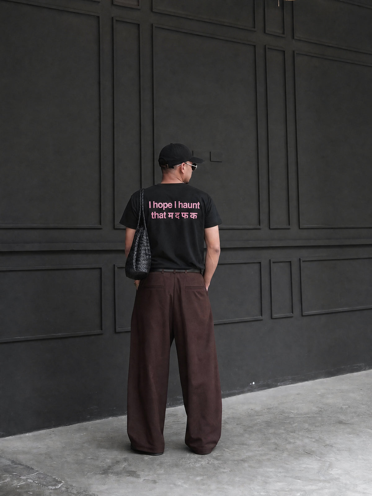 Forfksake Haunt You T-Shirt Black