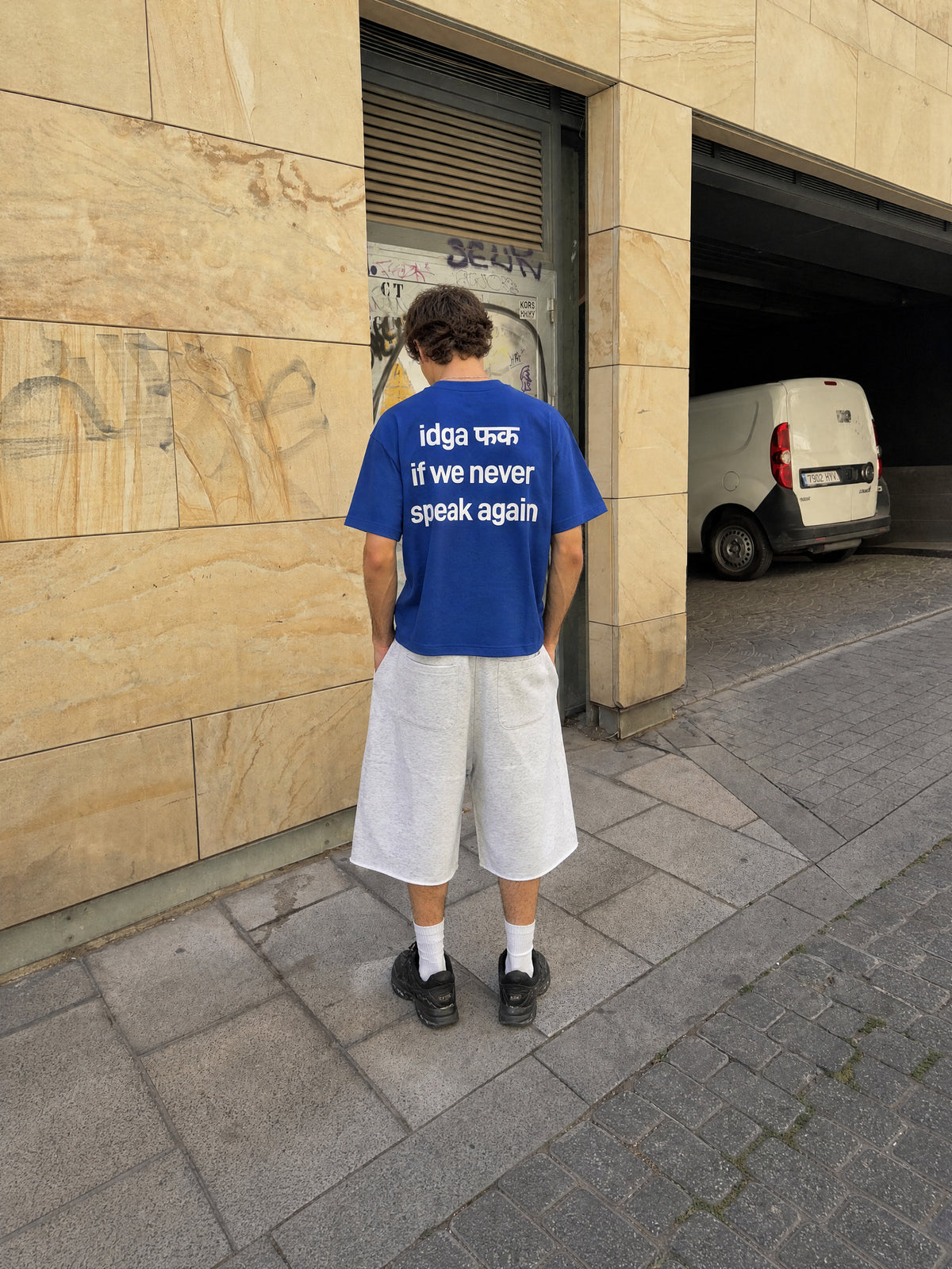 Forfksake Idgaf T-Shirt Blue