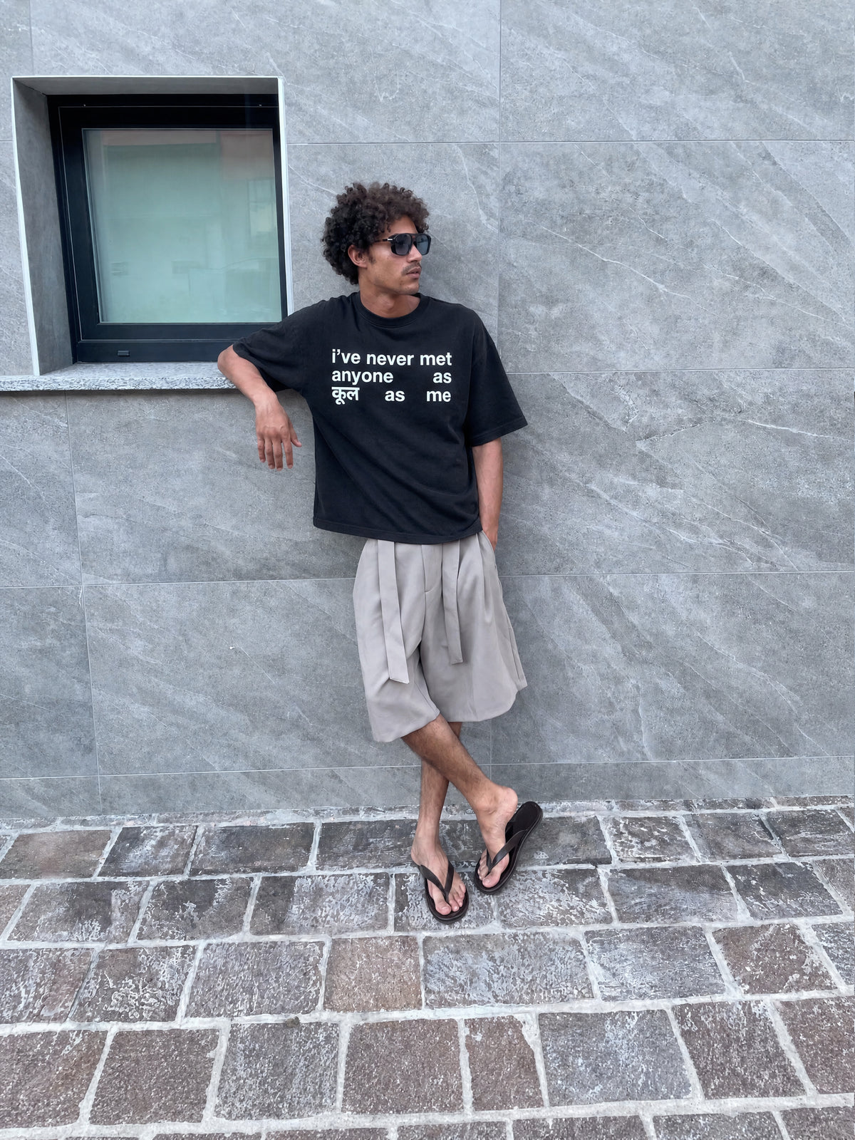 Forfksake Never Met Anyone As Cool As Me T-Shirt Black