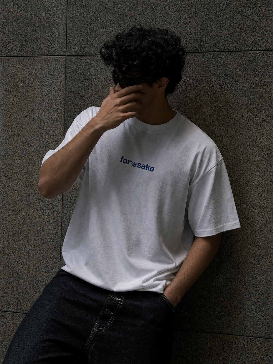 Forfksake Superman Ain't Savin' Shit T-Shirt White