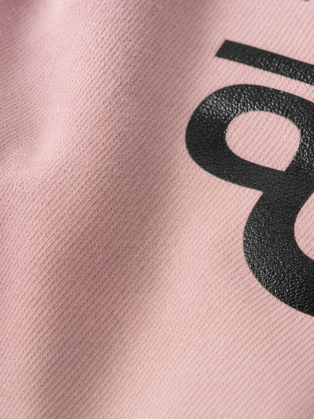 Forfksake Never Met Anyone As Cool As Me T-Shirt Pink – close-up detail
