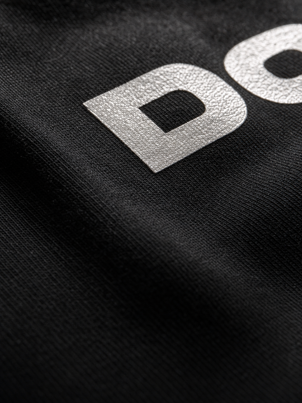 Forfksake Do Whatever You Want T-Shirt Black – close-up detail