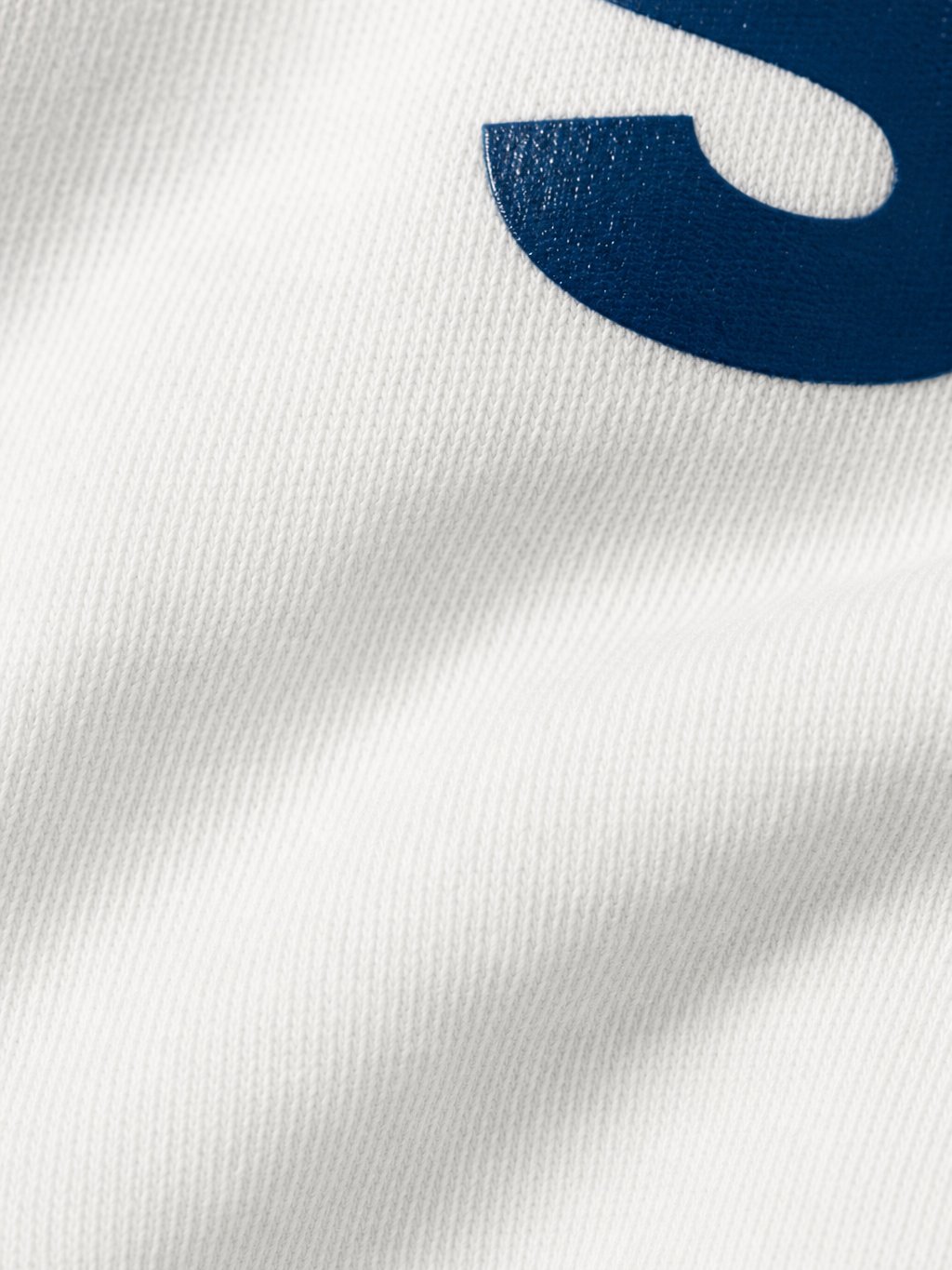 Forfksake Superman Ain't Savin' Shit T-Shirt White – close-up detail