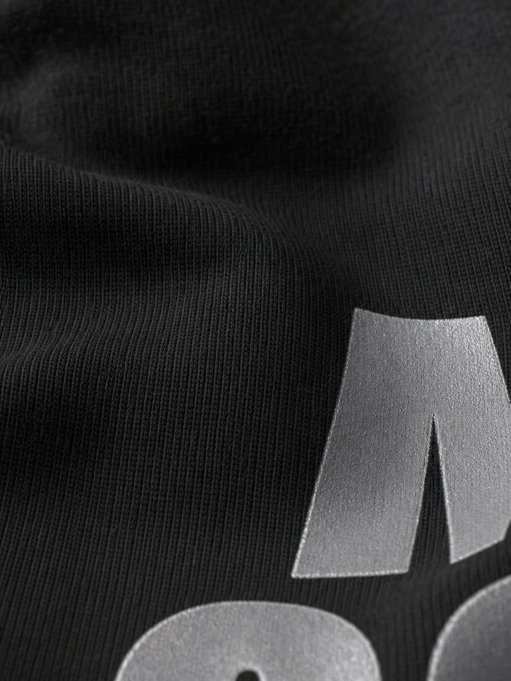 Forfksake Mr. Cool Double Layered T-Shirt Black – close-up detail