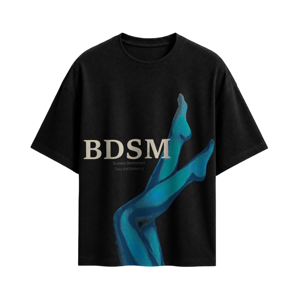 BDSM Forfksake Black T-Shirt