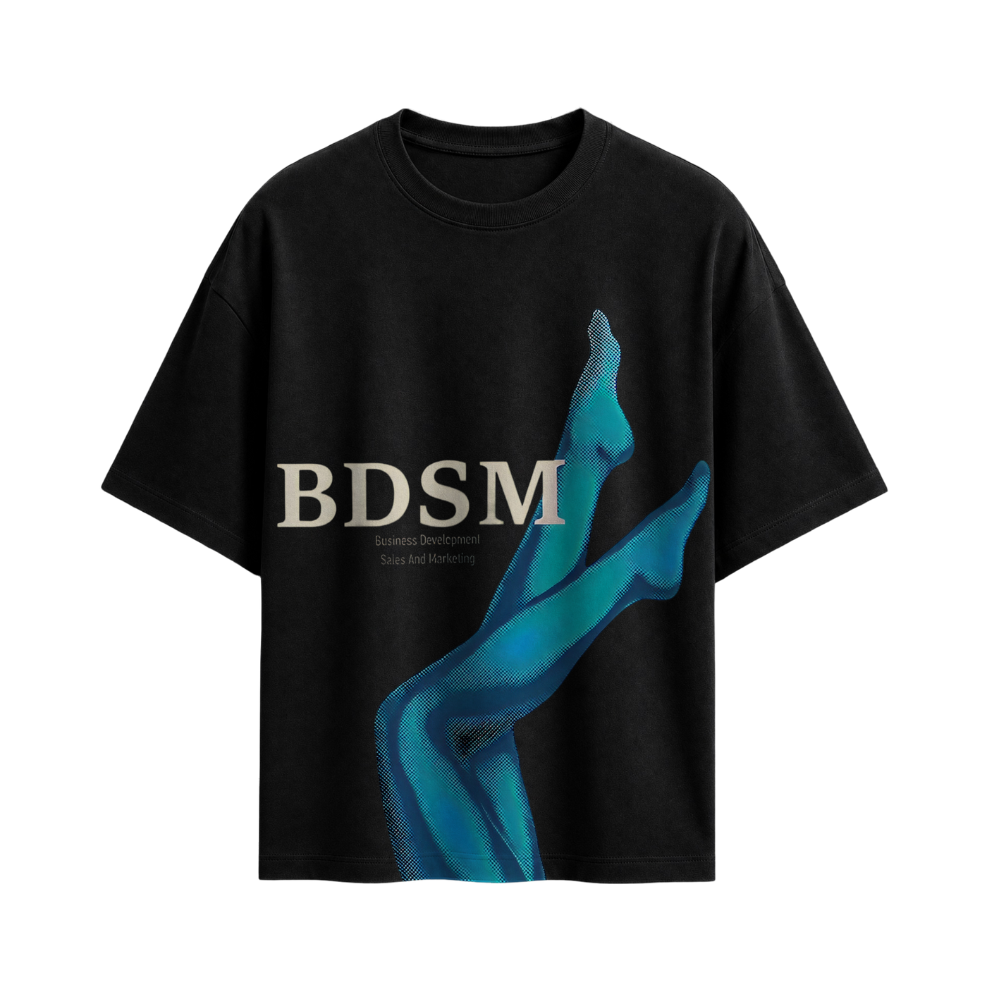 BDSM Forfksake Black T-Shirt
