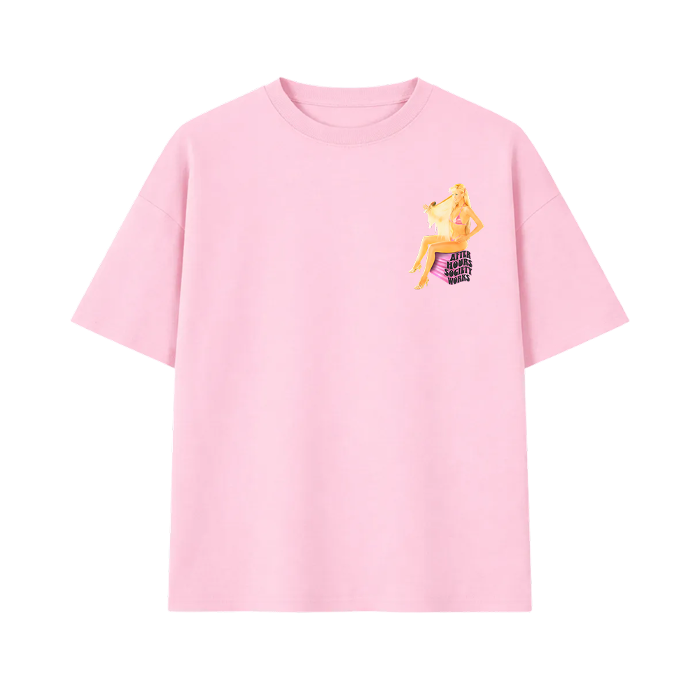 Forfksake After Hours Muse Tee - Pink