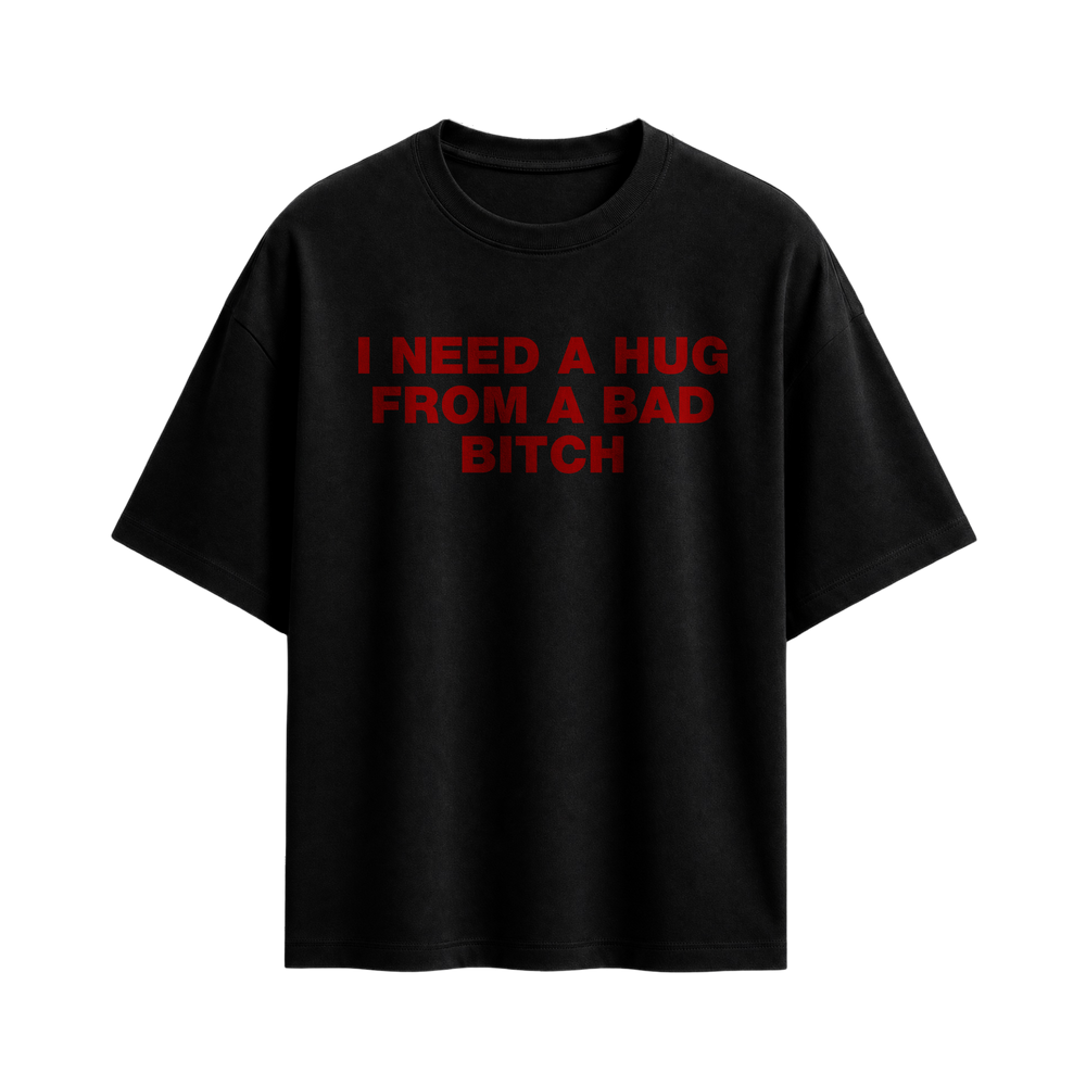Forfksake Bad Bitch Therapy T-Shirt Black