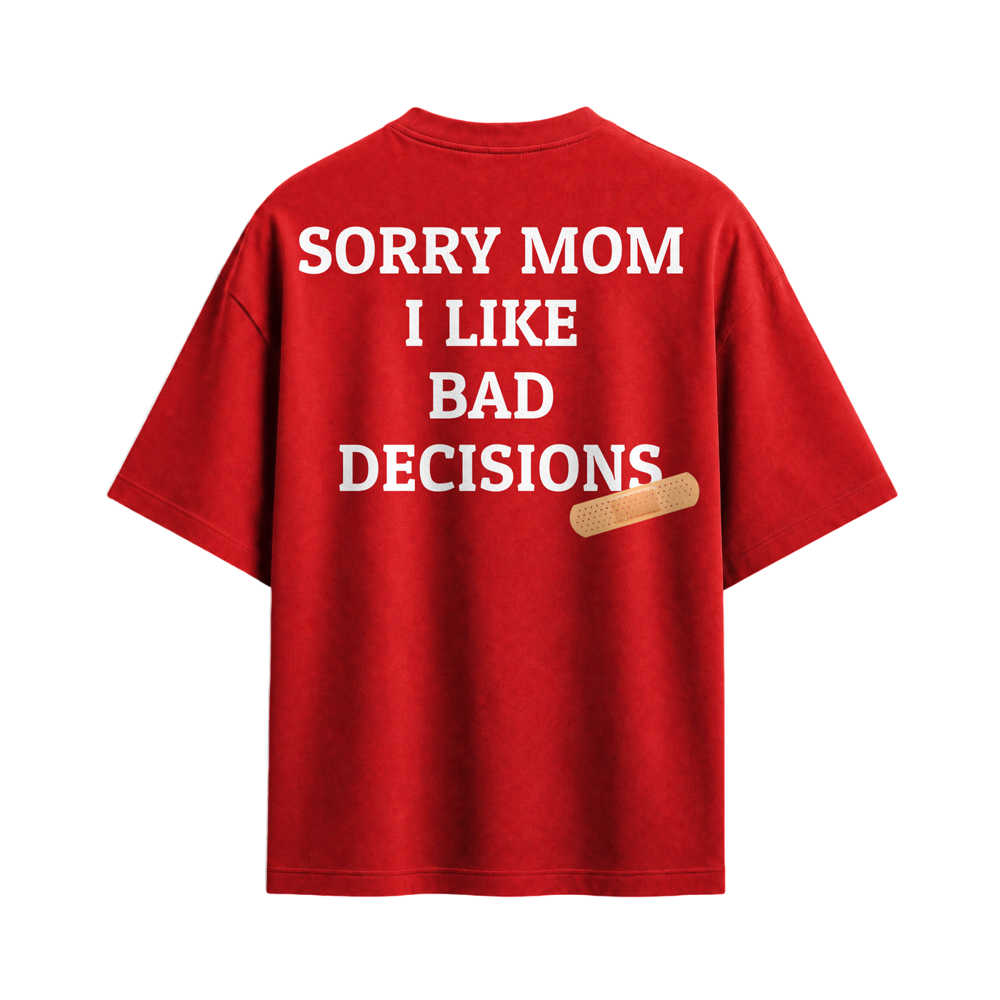 Forfksake Bad Decisions Red T-Shirt