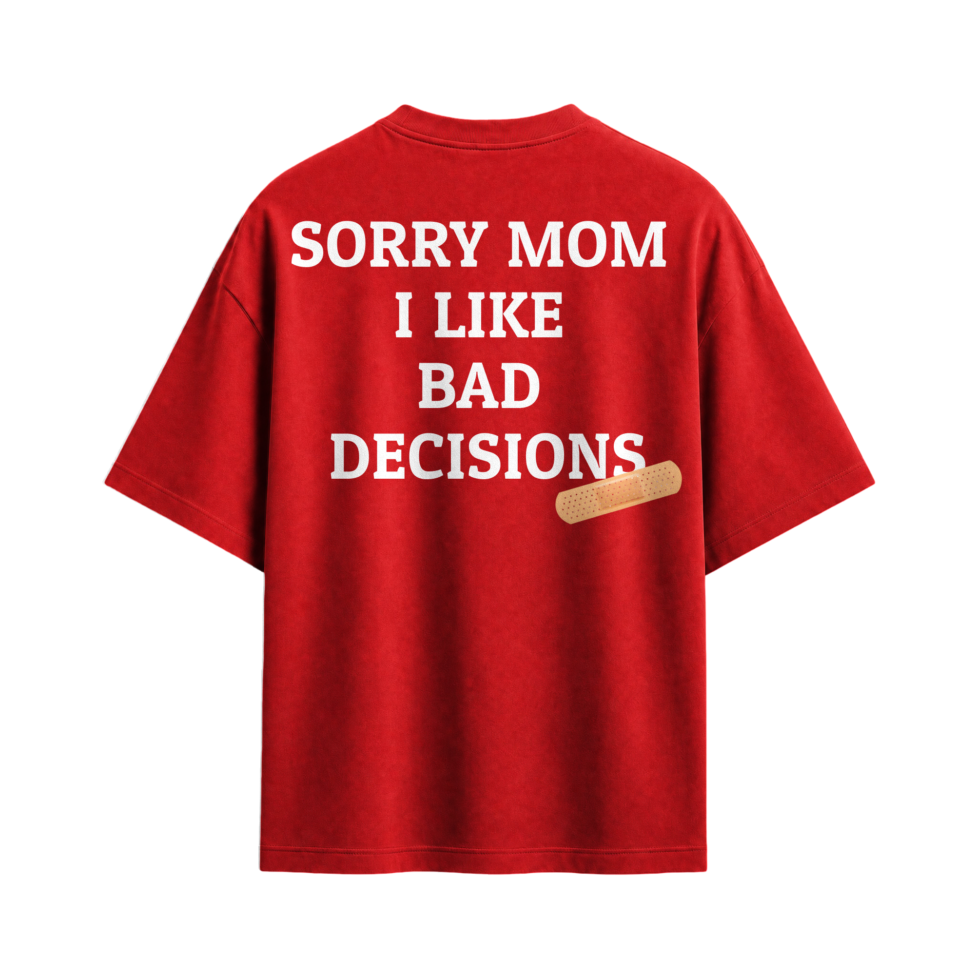 Forfksake Bad Decisions Red T-Shirt