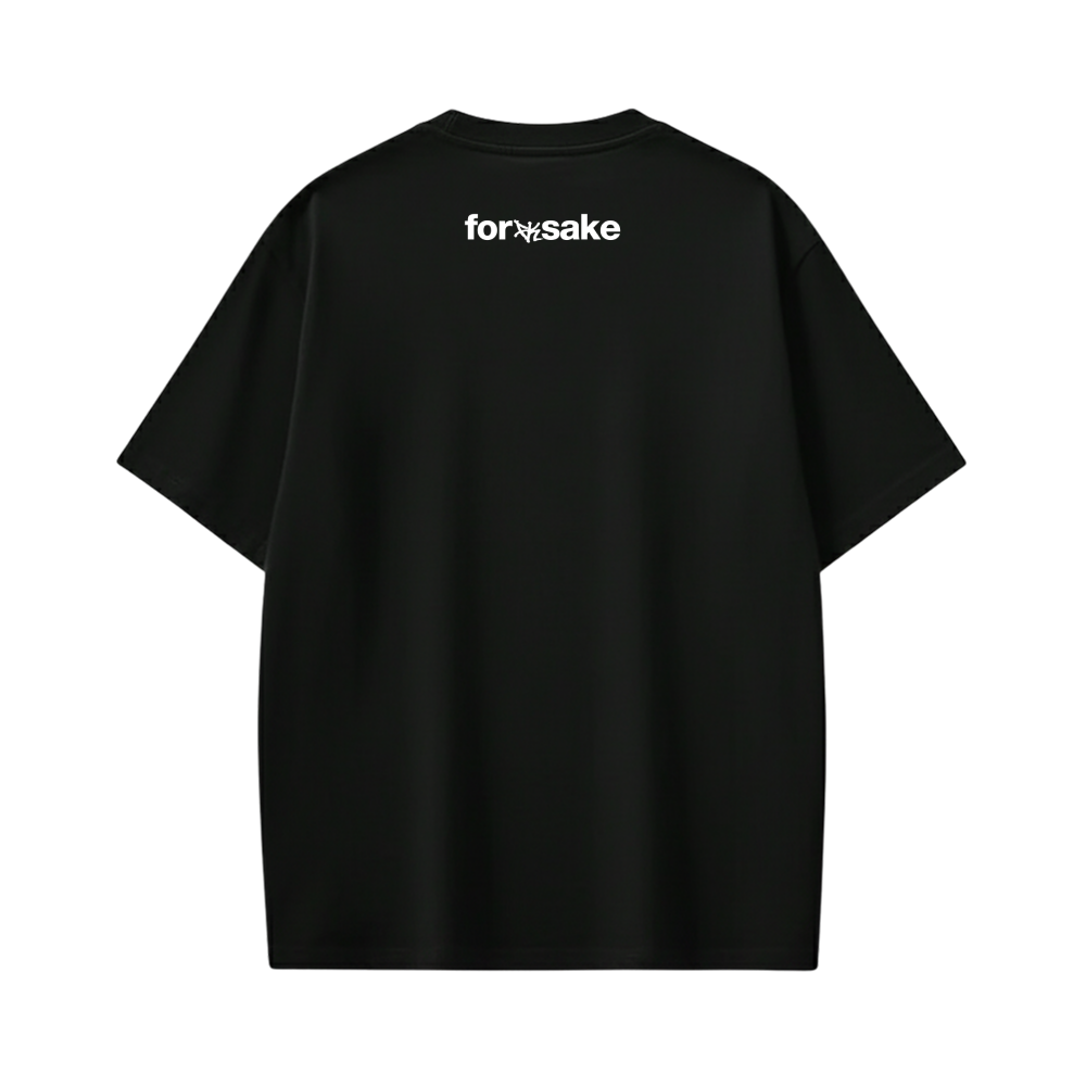 FORFKSAKE  BE THE PROBLEM  BLACK T-SHIRT