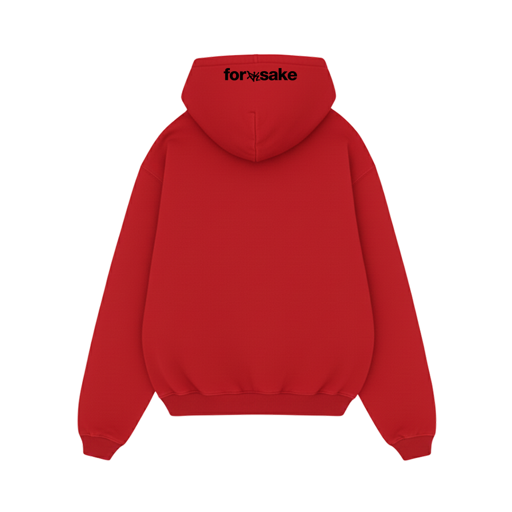 FORFKSAKE BE THE PROBLEM RED HOODIE