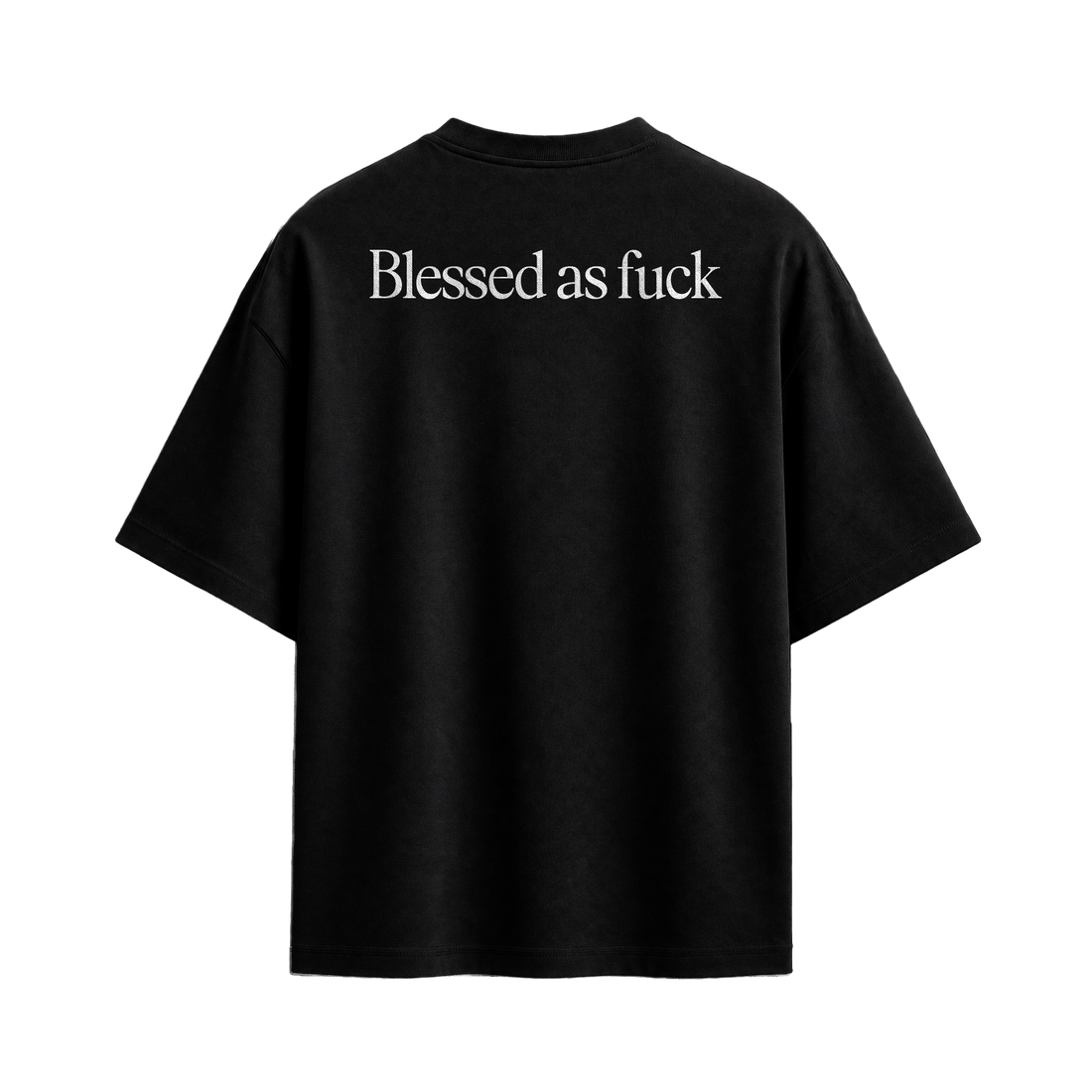 Forfksake Blessed As Fuck T-Shirt Black