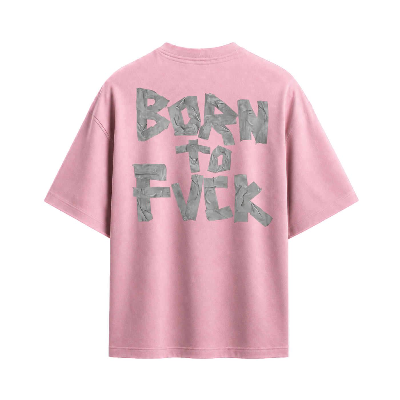 Forfksake Born To Fuck Pink T-Shirt