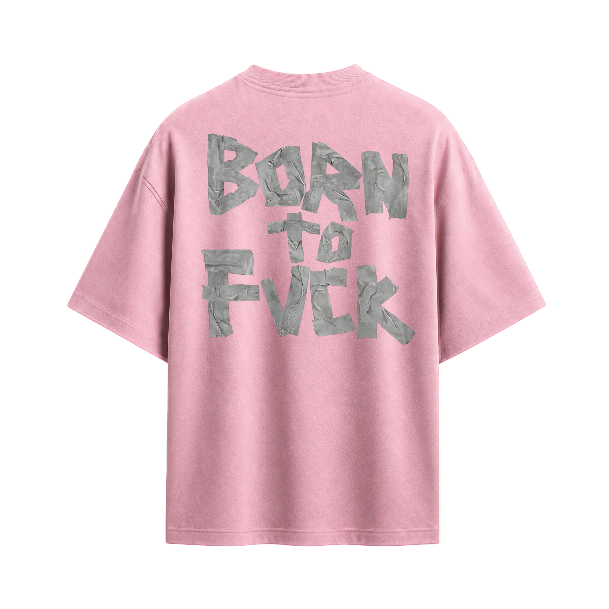 Forfksake Born To Fuck Pink T-Shirt