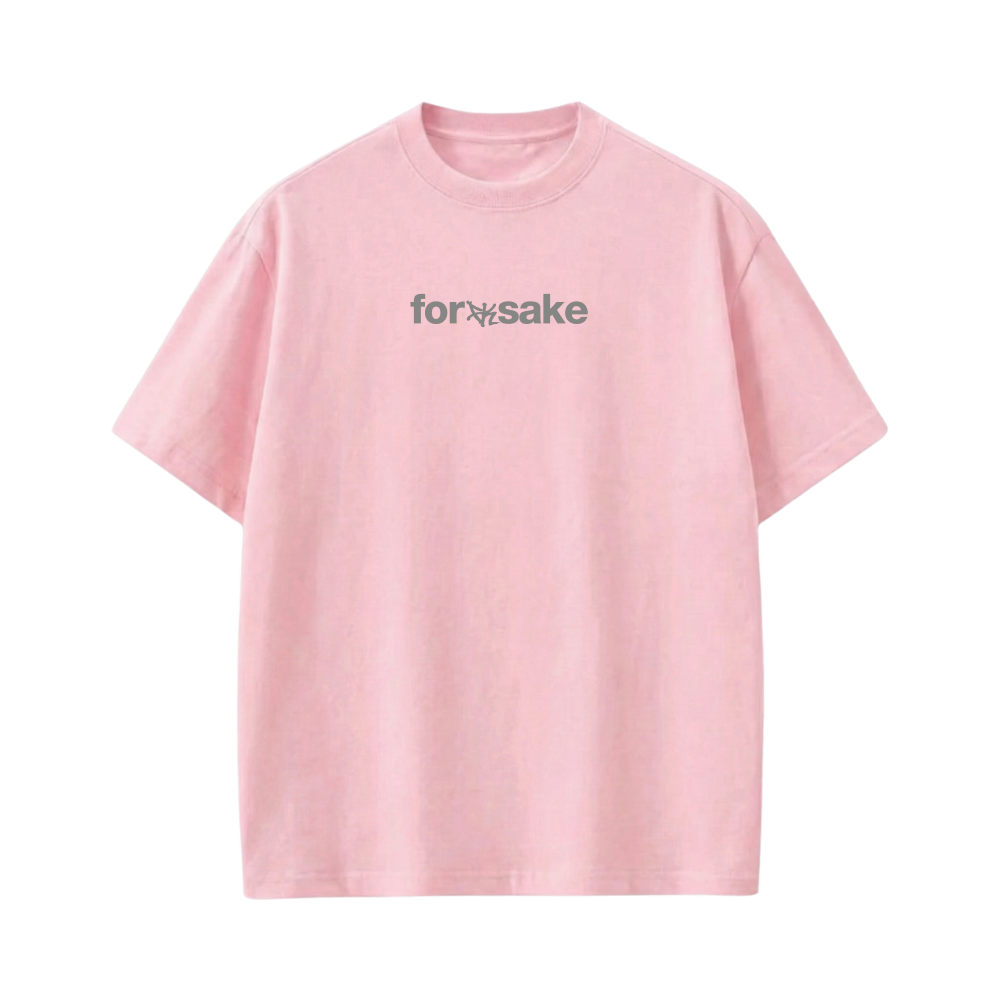 Forfksake Born to Fuck Pink T Shirt