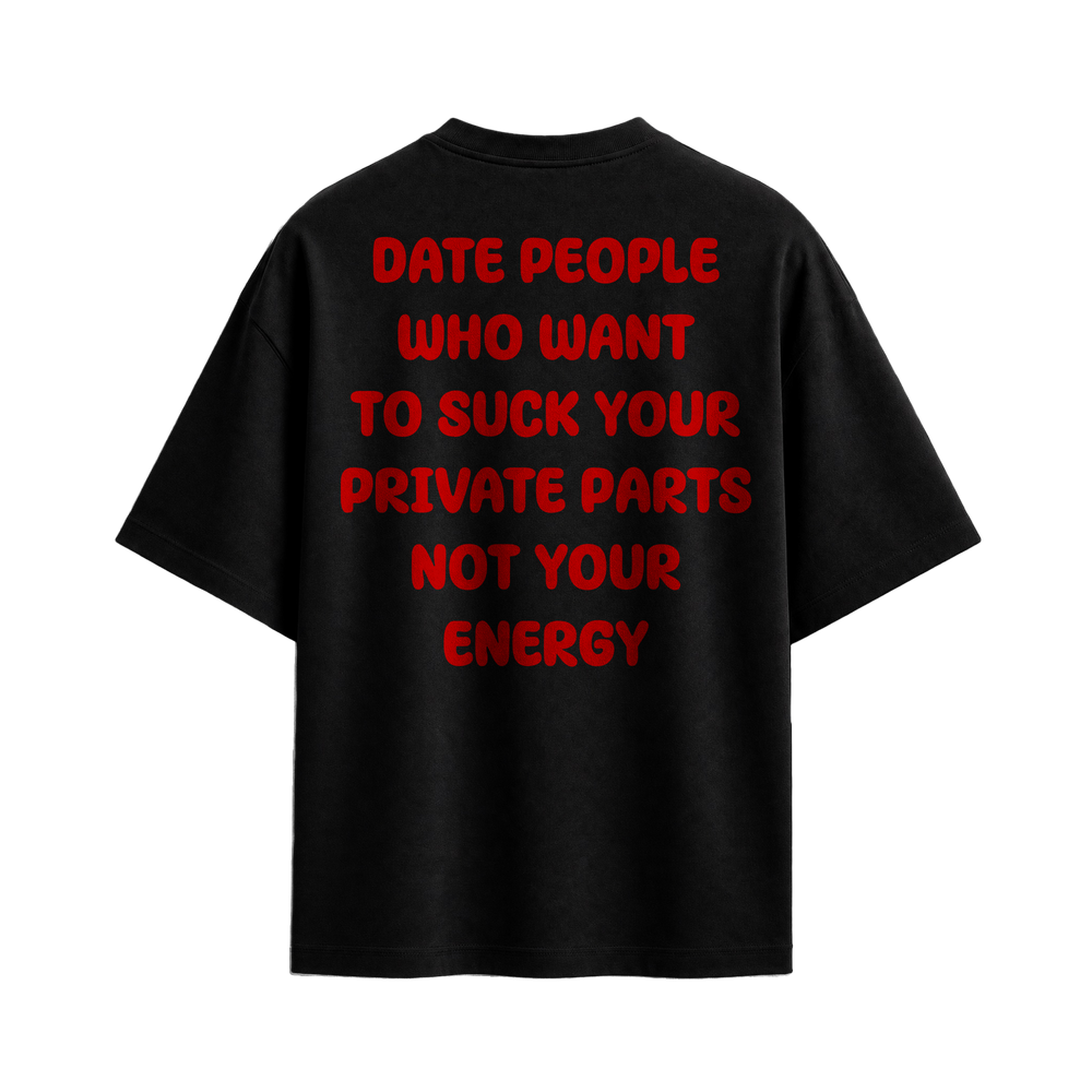 Forfksake Don't Drain Me T-Shirt Black