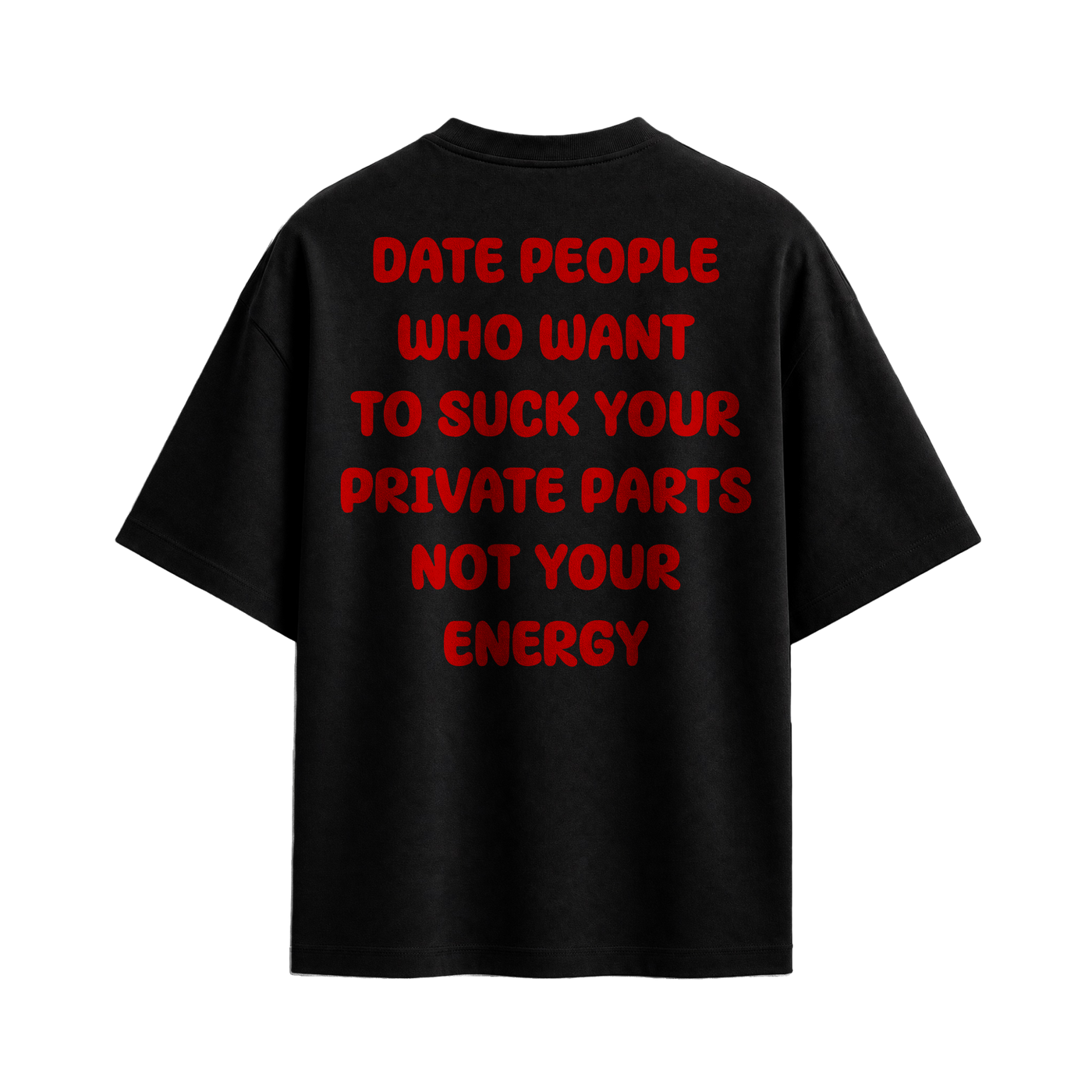 Forfksake Don't Drain Me T-Shirt Black