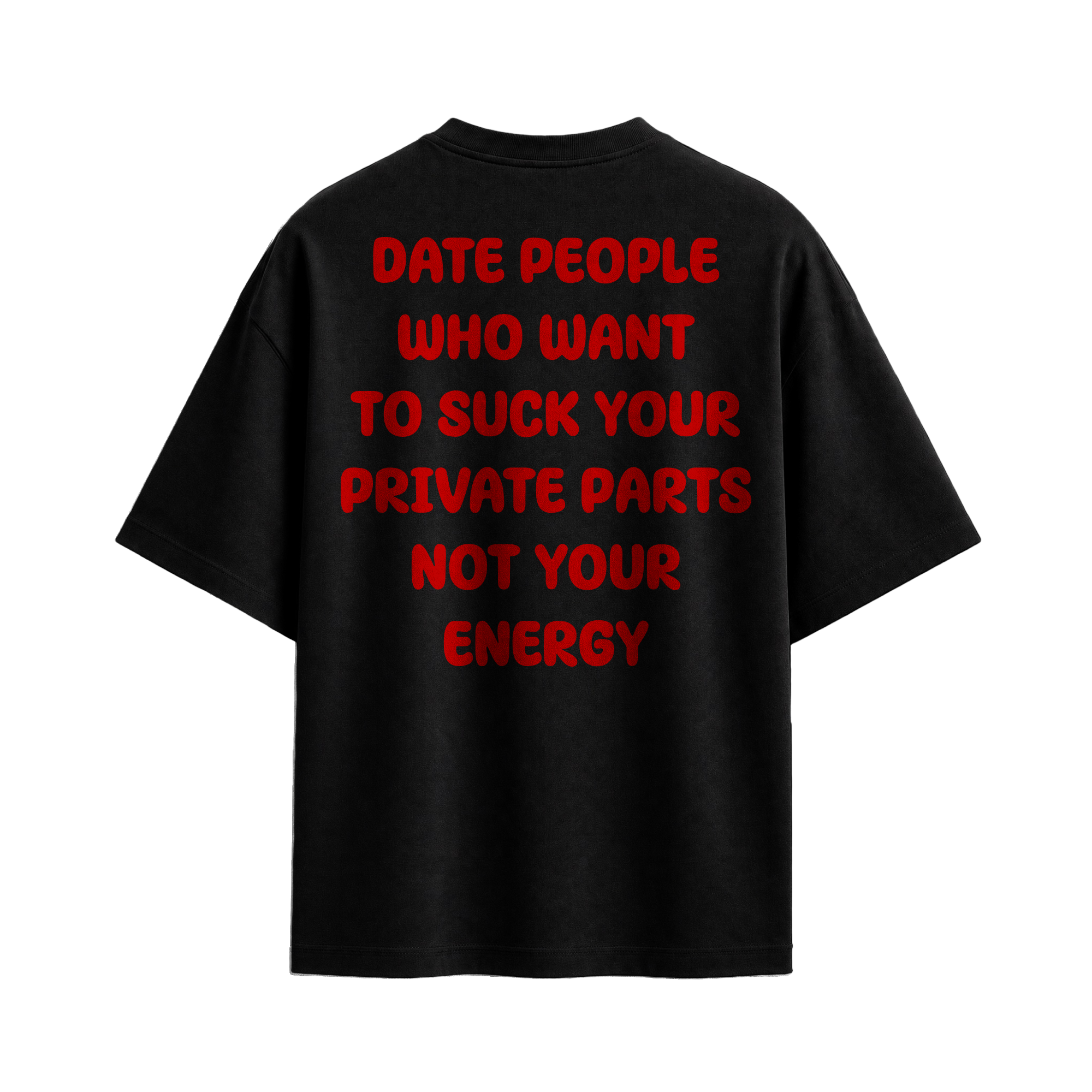 Forfksake Don't Drain Me T-Shirt Black