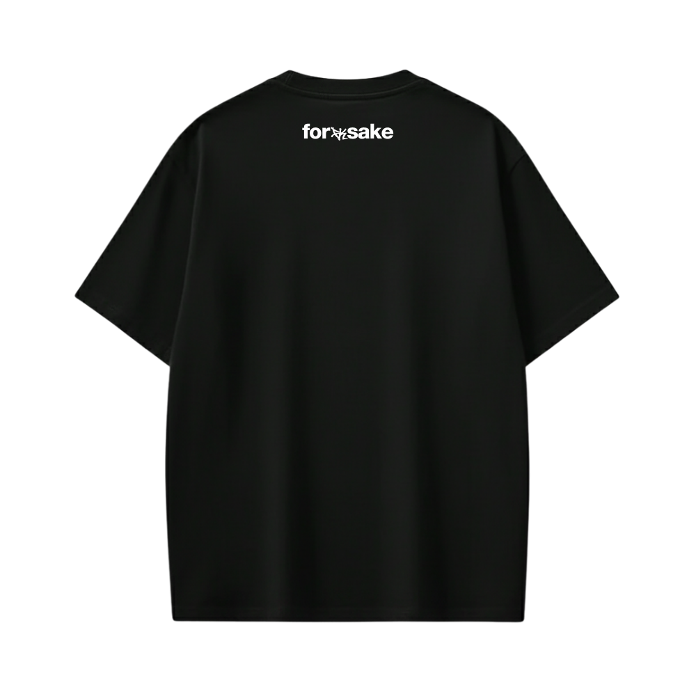 Forfksake Emotionally Unavailable Black T Shirt