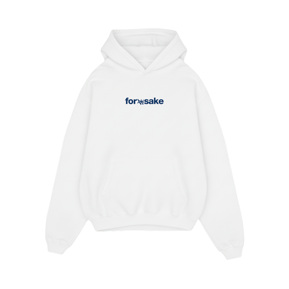 Forfksake European Taste Disorder White Hoodie