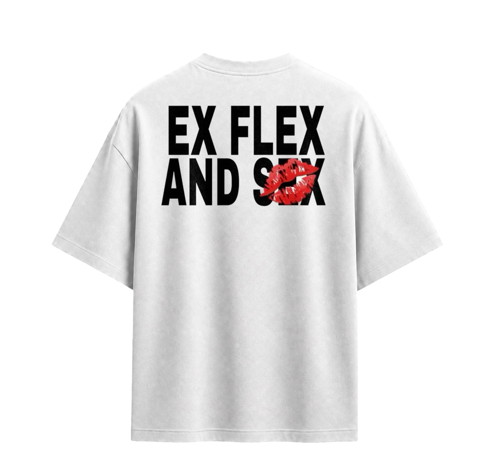 Forfksake Ex Flex White T-Shirt