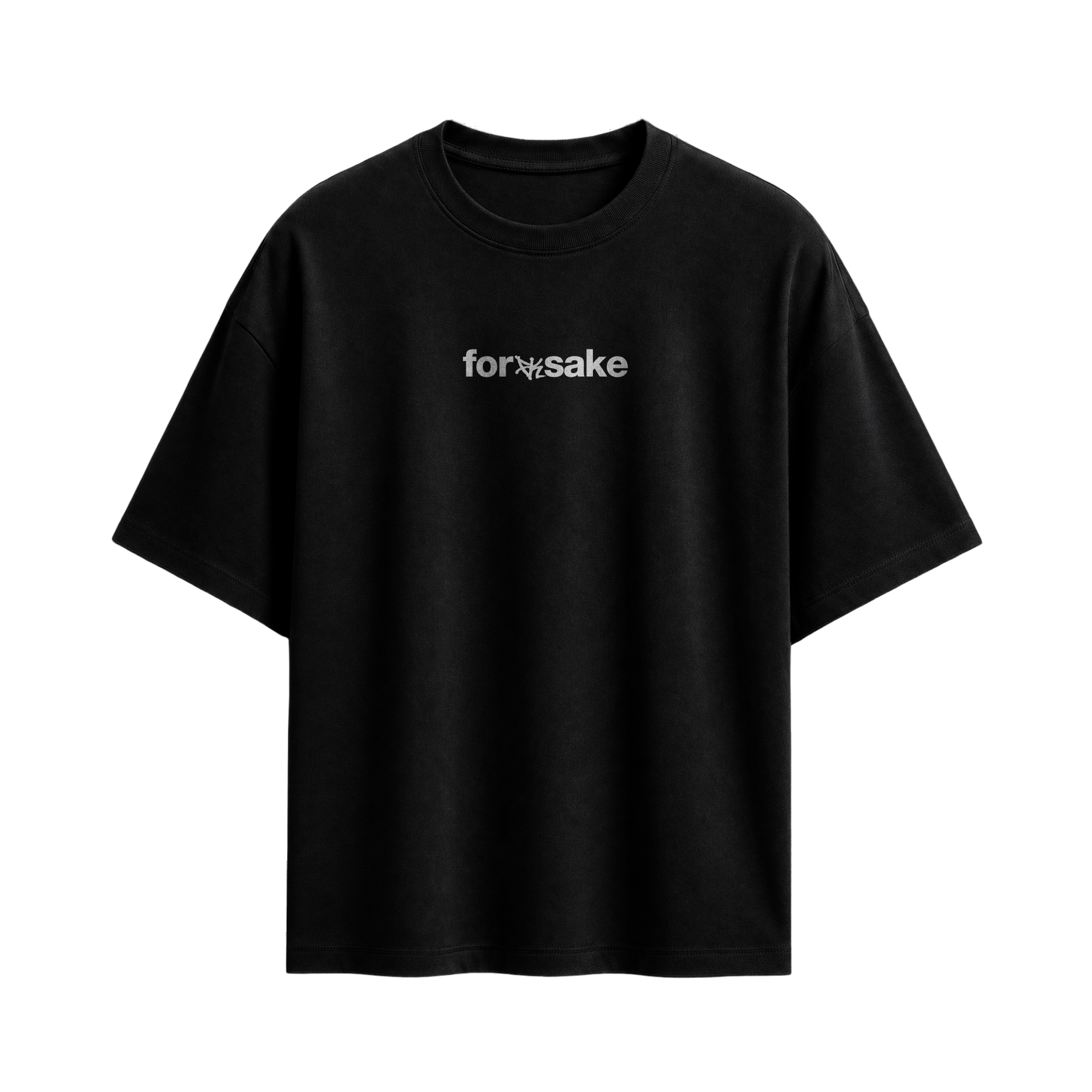 Forfksake Exercising Black T-Shirt