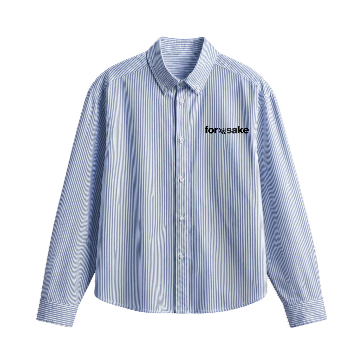 Forfksake Expensive & Difficult Striped Shirt Blue