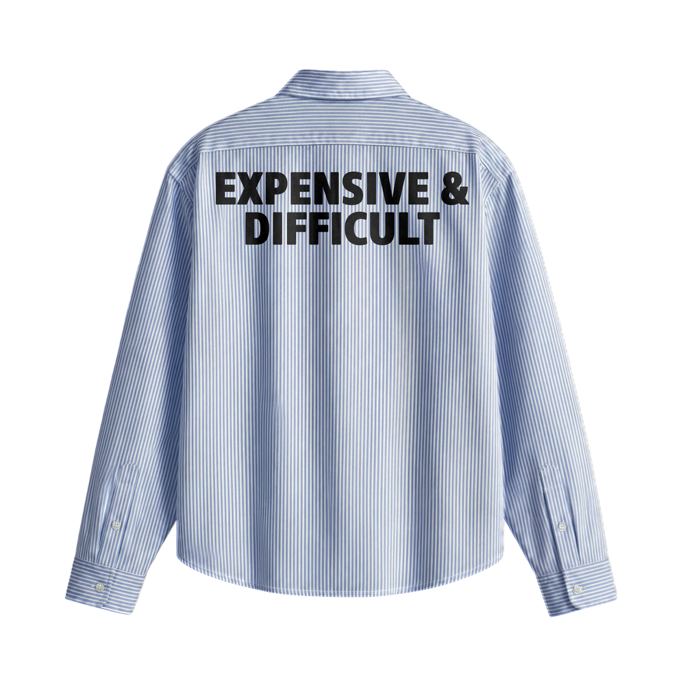 Forfksake Expensive & Difficult Striped Shirt Blue