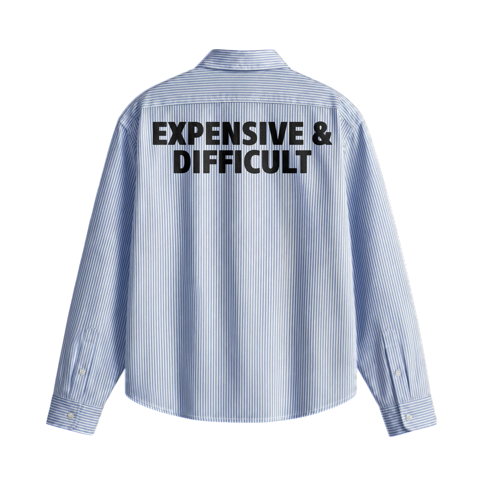 Forfksake Expensive & Difficult Striped Shirt Blue